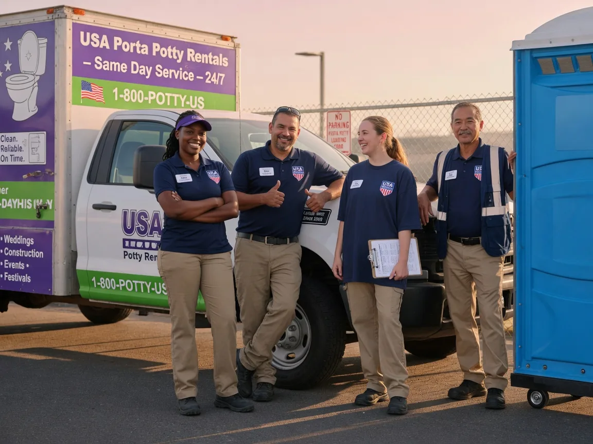 Porta Potty Rental company in Rockledge, GA
